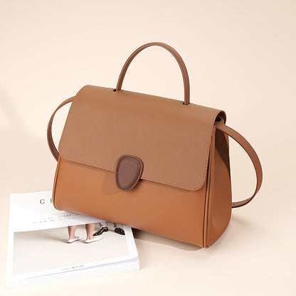 Li Ji | Original handmade leather | Recommended by craftsmen and simple texture handbag No. X6180A