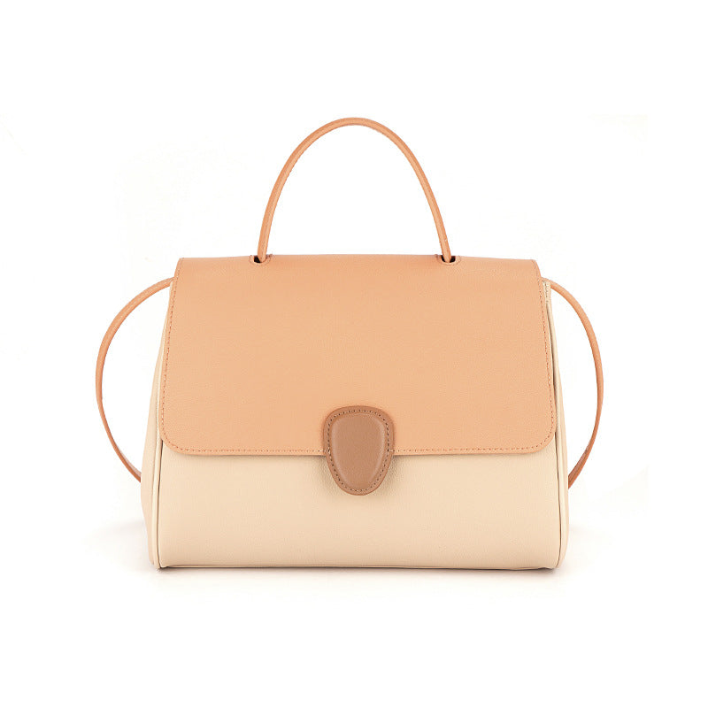 Li Ji | Original handmade leather | Recommended by craftsmen and simple texture handbag No. X6180A