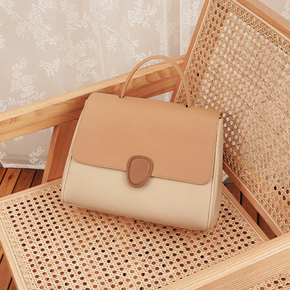 Li Ji | Original handmade leather | Recommended by craftsmen and simple texture handbag No. X6180A