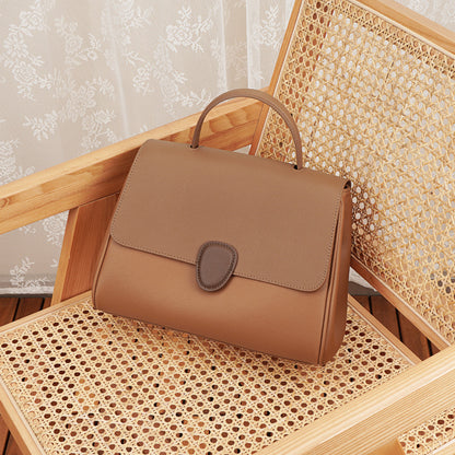 Li Ji | Original handmade leather | Recommended by craftsmen and simple texture handbag No. X6180A