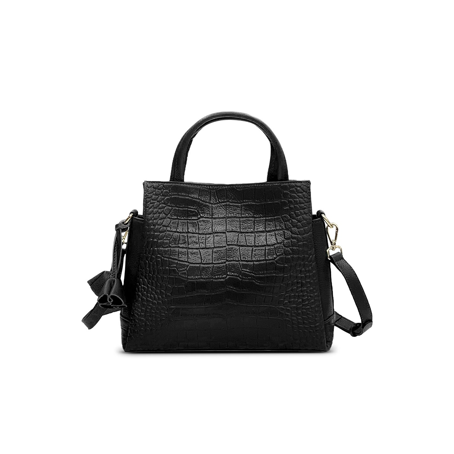 Li Ji | Original handmade genuine leather | Mitsuzawa が繊ャcrocodile pattern handbag No. CN1731 