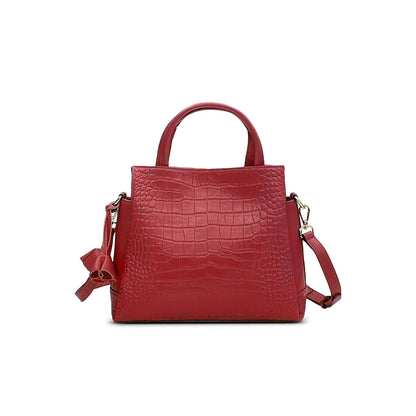 Li Ji | Original handmade genuine leather | Mitsuzawa が繊ャcrocodile pattern handbag No. CN1731 