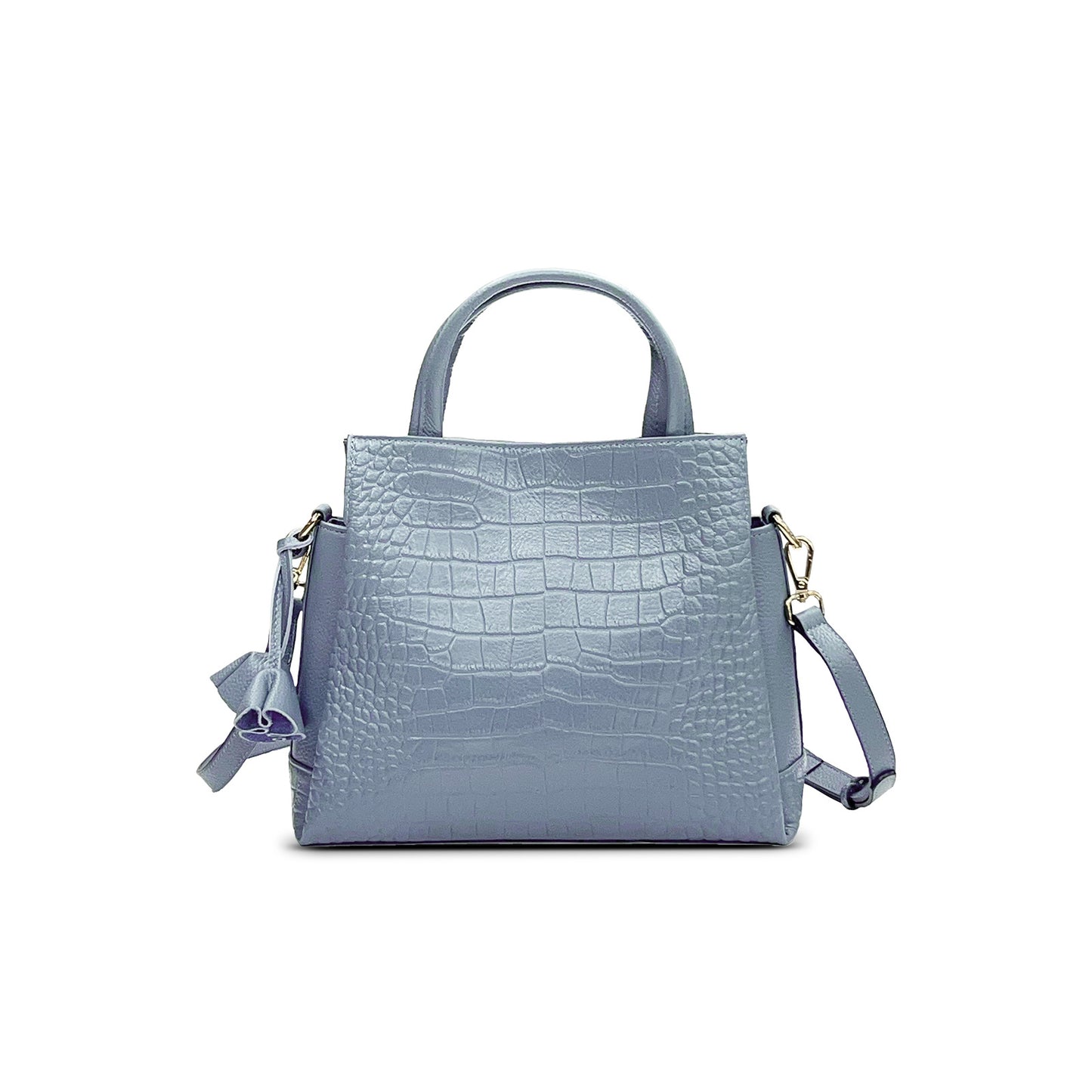 Li Ji | Original handmade genuine leather | Mitsuzawa が繊ャcrocodile pattern handbag No. CN1731 