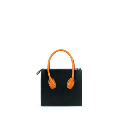 Li Ji | Original handmade genuine leather | Exquisite first-layer cowhide handmade bag No. E7521 