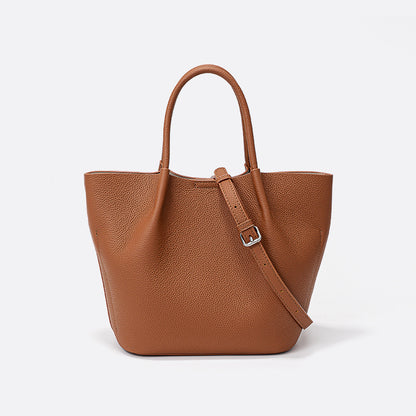 Li Ji | Original handmade genuine leather | First-layer cowhide, simple design, handbag No. JY8911 