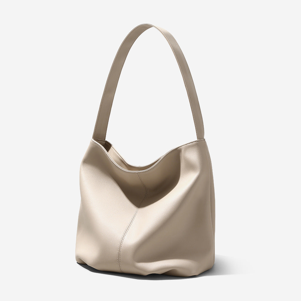 Li Ji | Original handmade leather | Lazy style and simple soft leather tote bag jy9090 