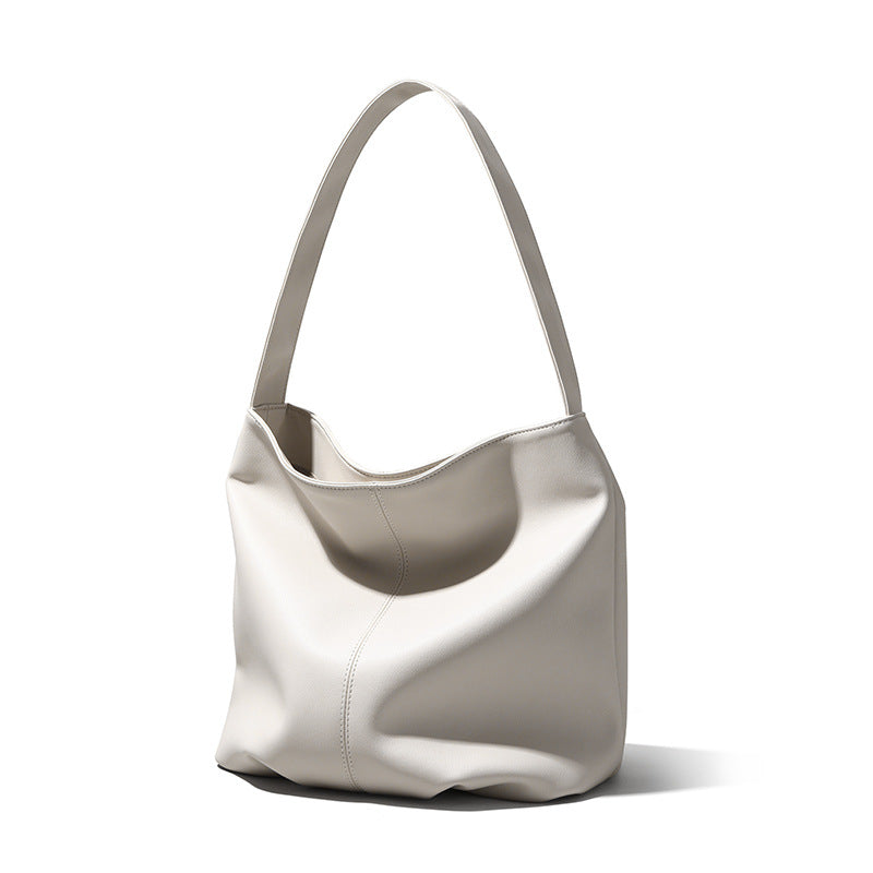 Li Ji | Original handmade leather | Lazy style and simple soft leather tote bag jy9090 