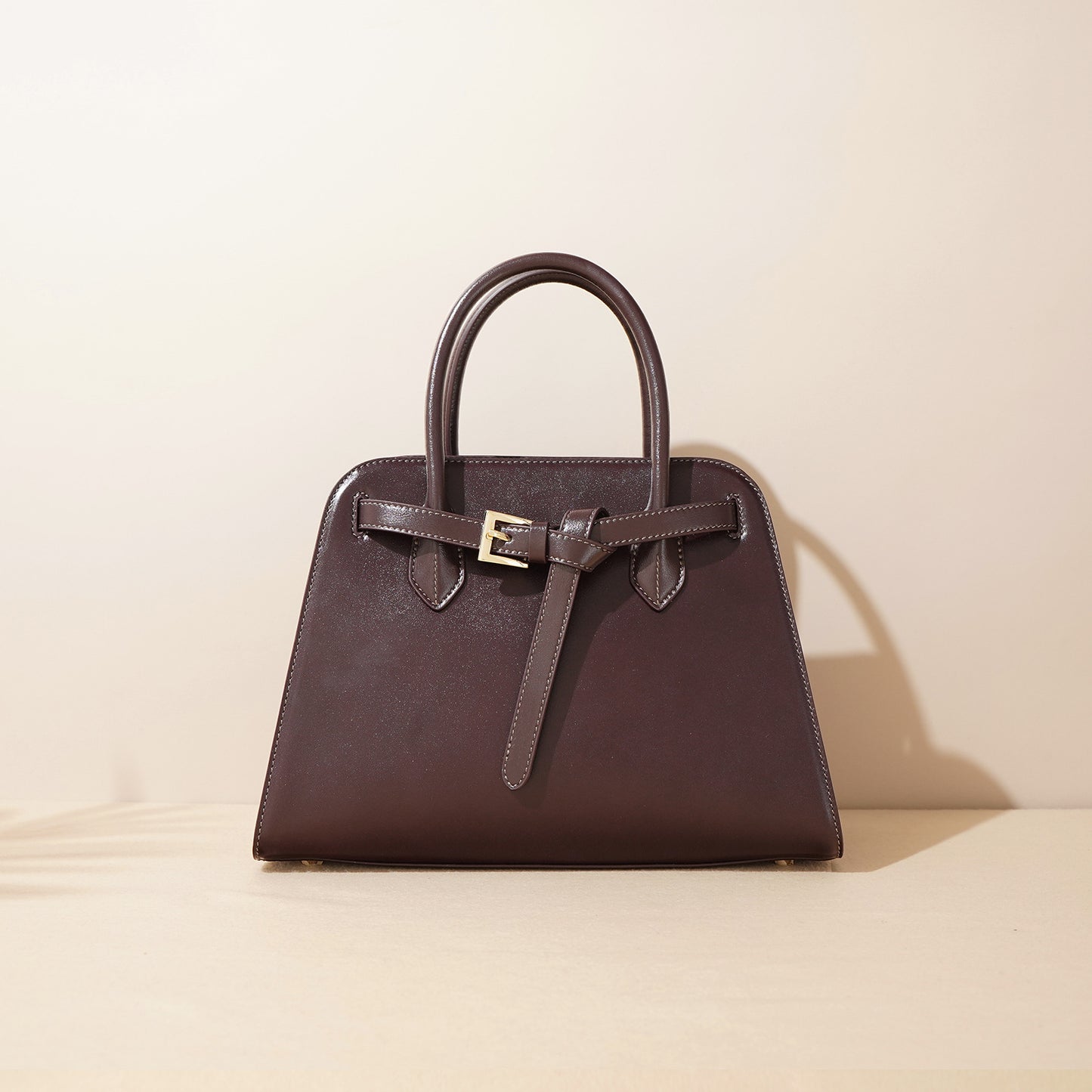 Li Ji | Original handmade genuine leather | Shell handbag with natural shape and texture leather No. m7930 