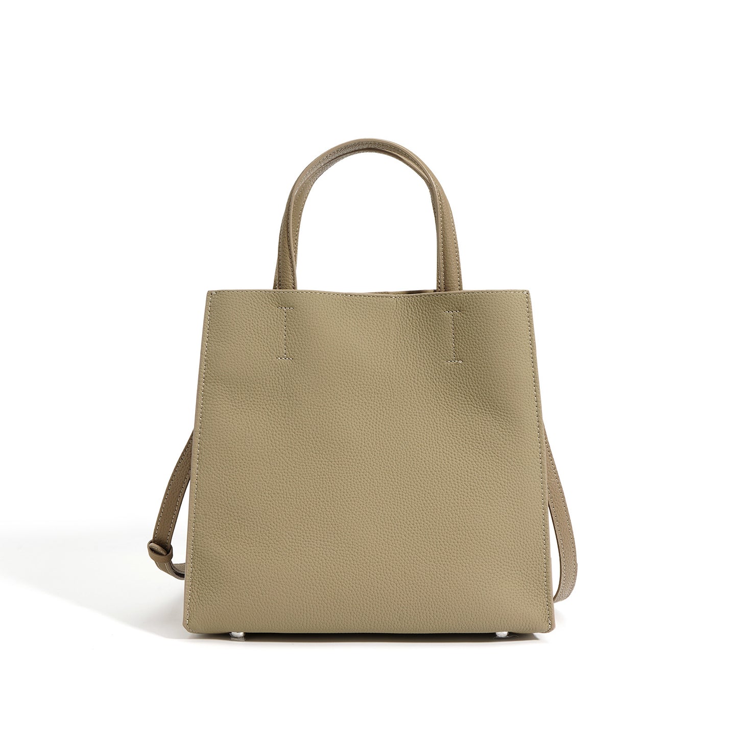 Li Ji | Original handmade genuine leather | Simple casual first-layer cowhide bucket bag No. w7152