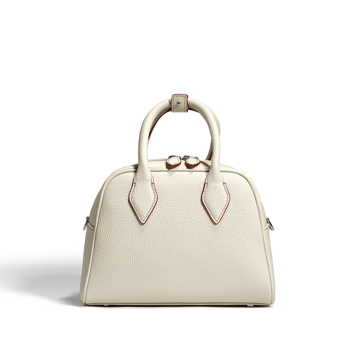 Li Ji | Original handmade genuine leather | The shape is natural and the thread is Boston handbag w9060 