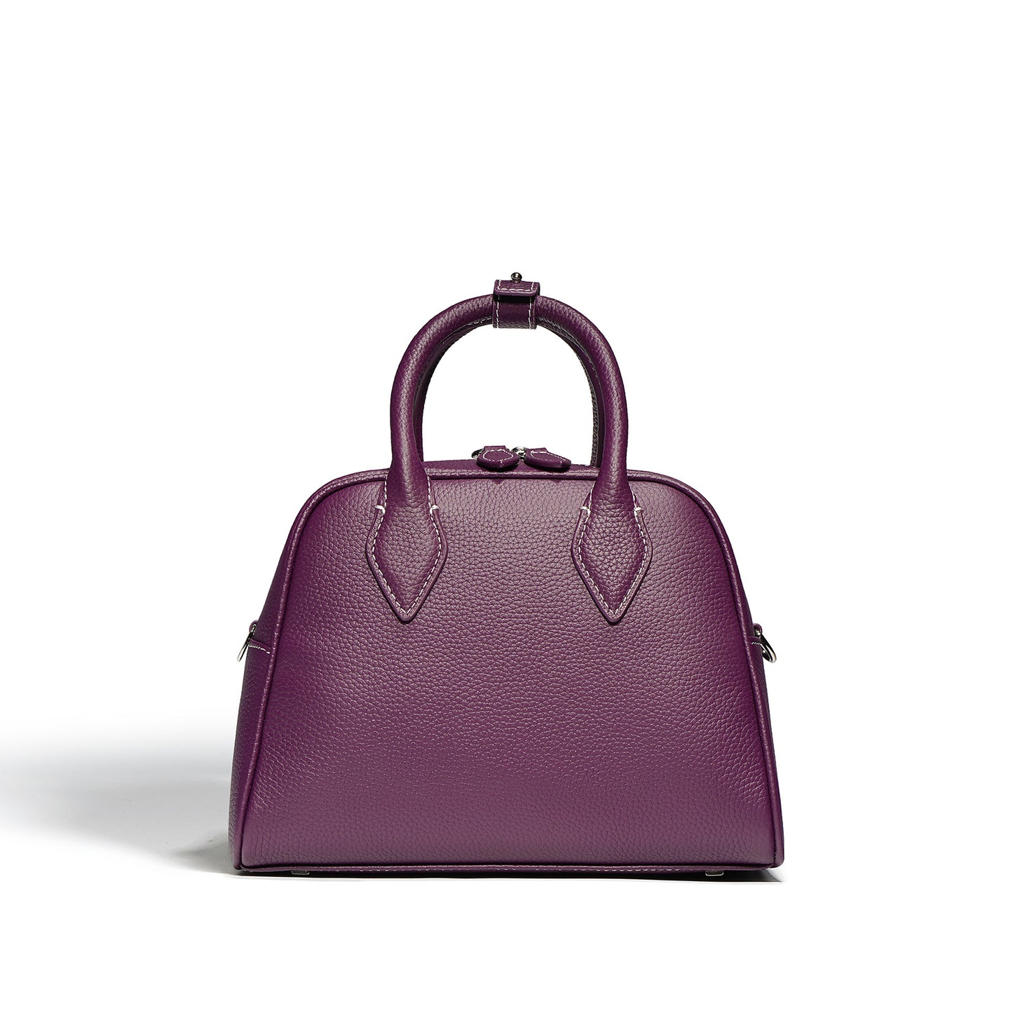 Li Ji | Original handmade genuine leather | The shape is natural and the thread is Boston handbag w9060 