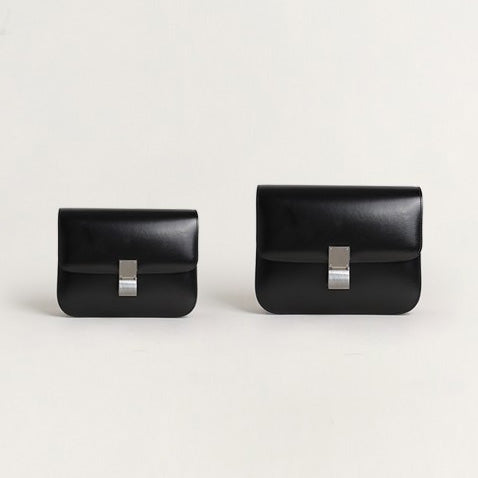 Li Ji | Original handmade genuine leather | Textured first-layer cow leather small square tofu bun x280 