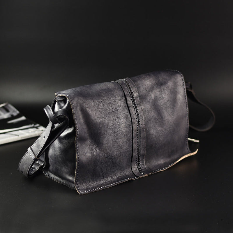 Li Ji | Original leather handmade | Messenger bag No. 140165