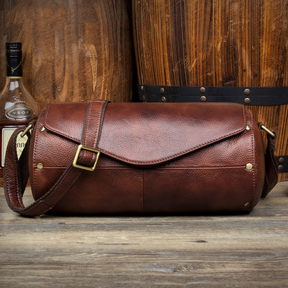 Li Ji | Original handmade leather | Seiko cylinder bag No. 1156 