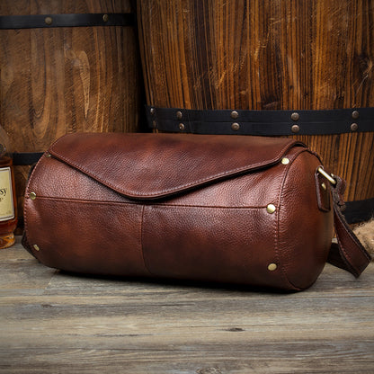 Li Ji | Original handmade leather | Seiko cylinder bag No. 1156 