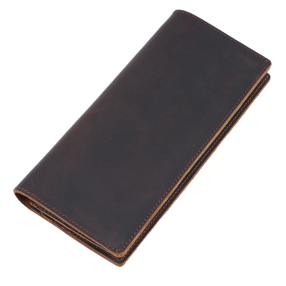 Li Ji | Original leather handmade | 20% off simple multi-card slot zipper wallet No. 116