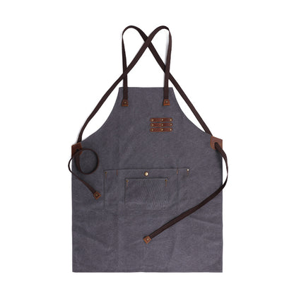 Li Ji | Original handmade leather | Vintage CLASSIC craftsman apron No. 5792