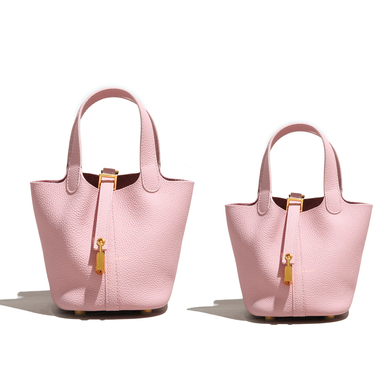 Li Ji | Original Genuine Leather | Spring Ancestor's Versatile Bucket Bag No. 700258