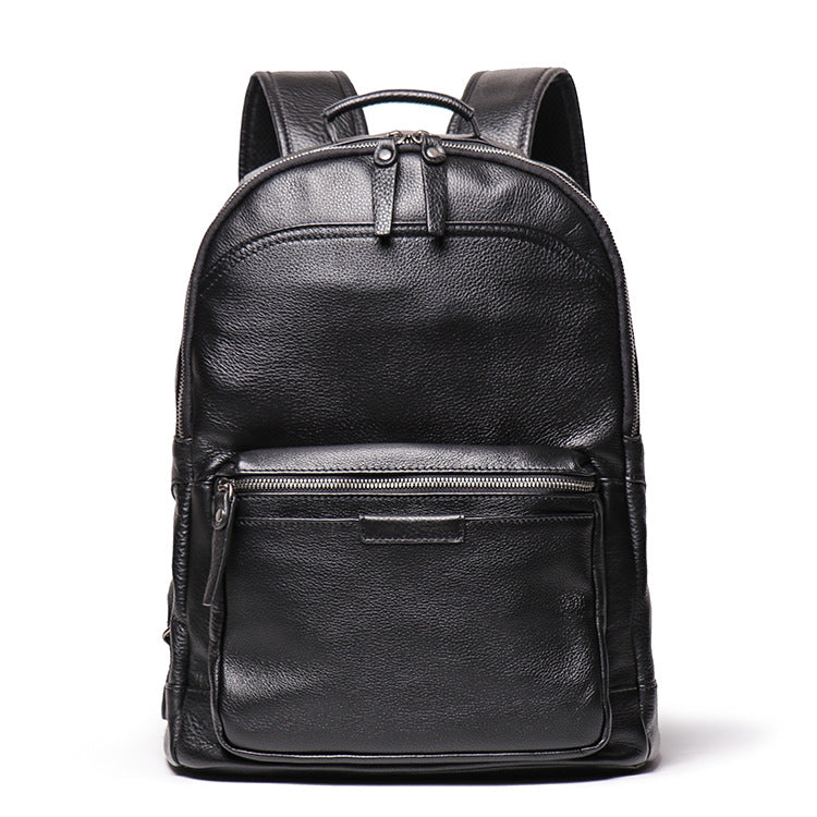 Li Ji | Original handmade leather | Curved first-layer cowhide backpack No. 88120 