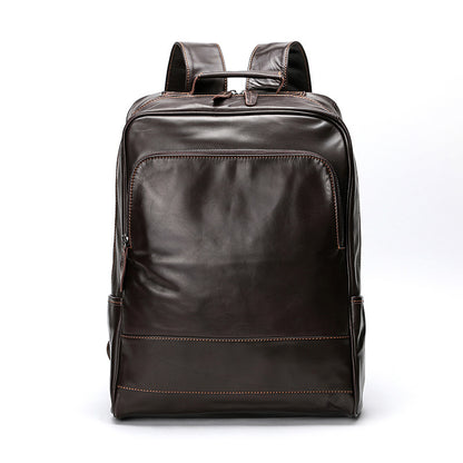 Li Ji | Original leather handmade | Vintage leather backpack No. A1803