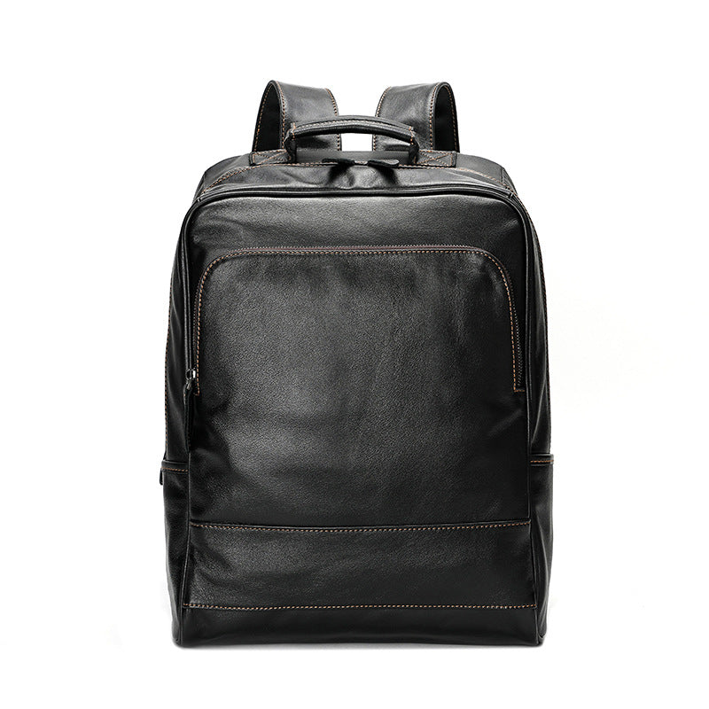 Li Ji | Original leather handmade | Vintage leather backpack No. A1803