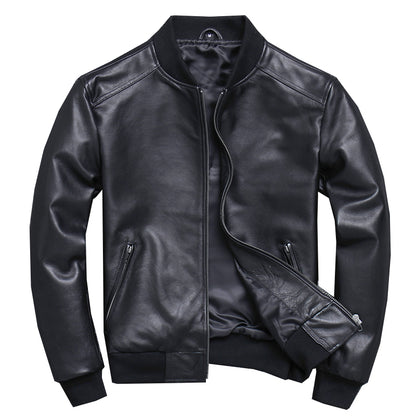 Lee Kee | [Sheep Leather] | Sheep Leather Jacket Baseball Uniform No. 352Y