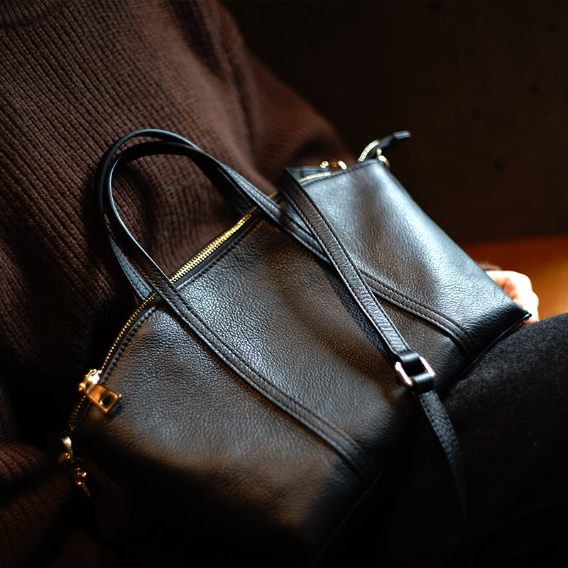 Lee Kee | Original handmade genuine leather | Original cowhide dumplings and genuine leather bag No. M1912 