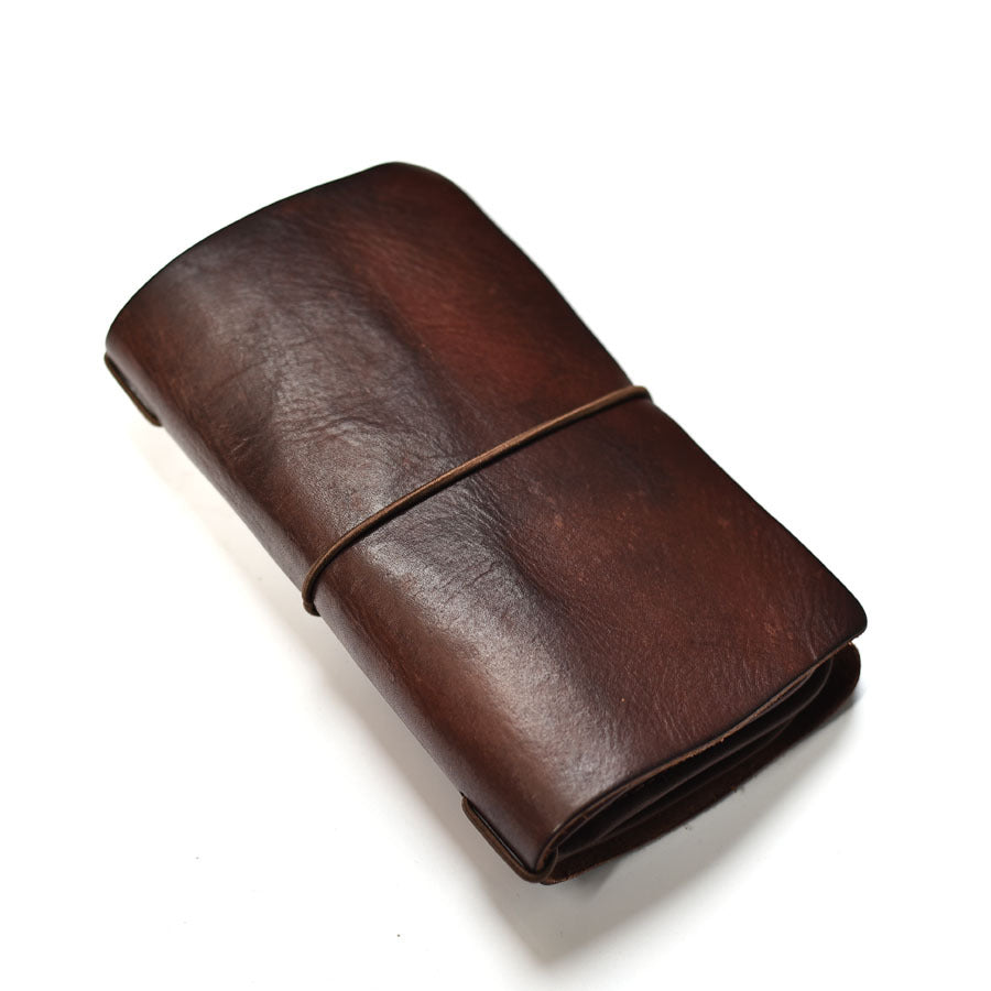 Li Ji | Original handmade leather | Books/five-page wallet bag No. 198 