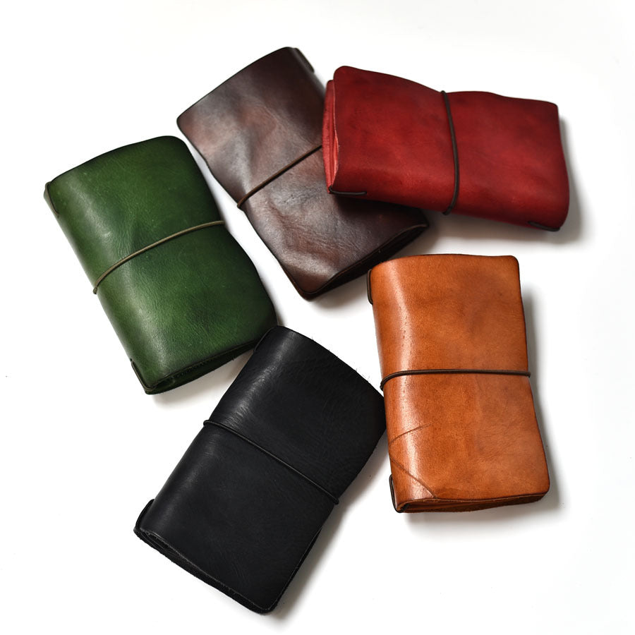 Li Ji | Original handmade leather | Books/five-page wallet bag No. 198 