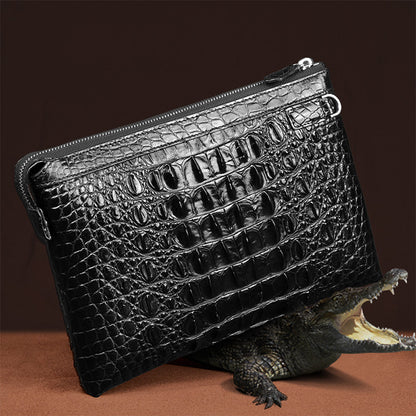 Li Ji | Original handmade handbag made of real crocodile leather imported from Siam, Thailand No. C231