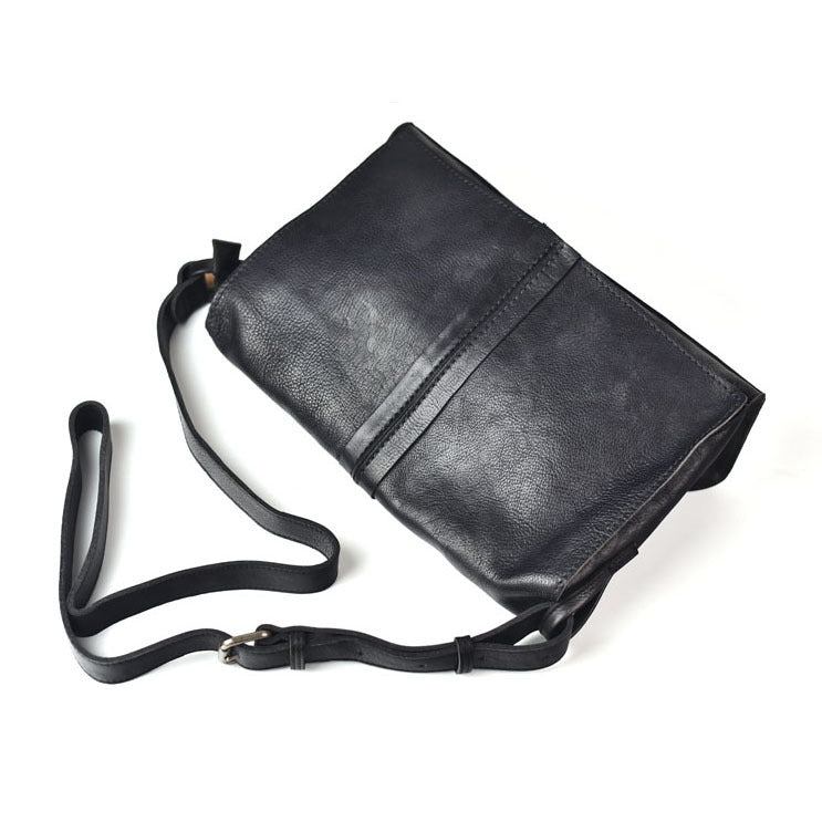 Li Ji | Original leather handmade | Messenger bag No. 140165