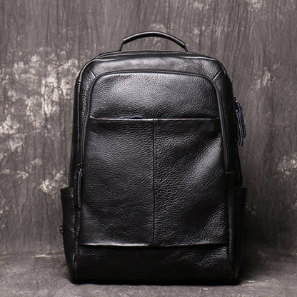 Li Ji | Original handmade | Cow leather Trip backpack No. 0825-3