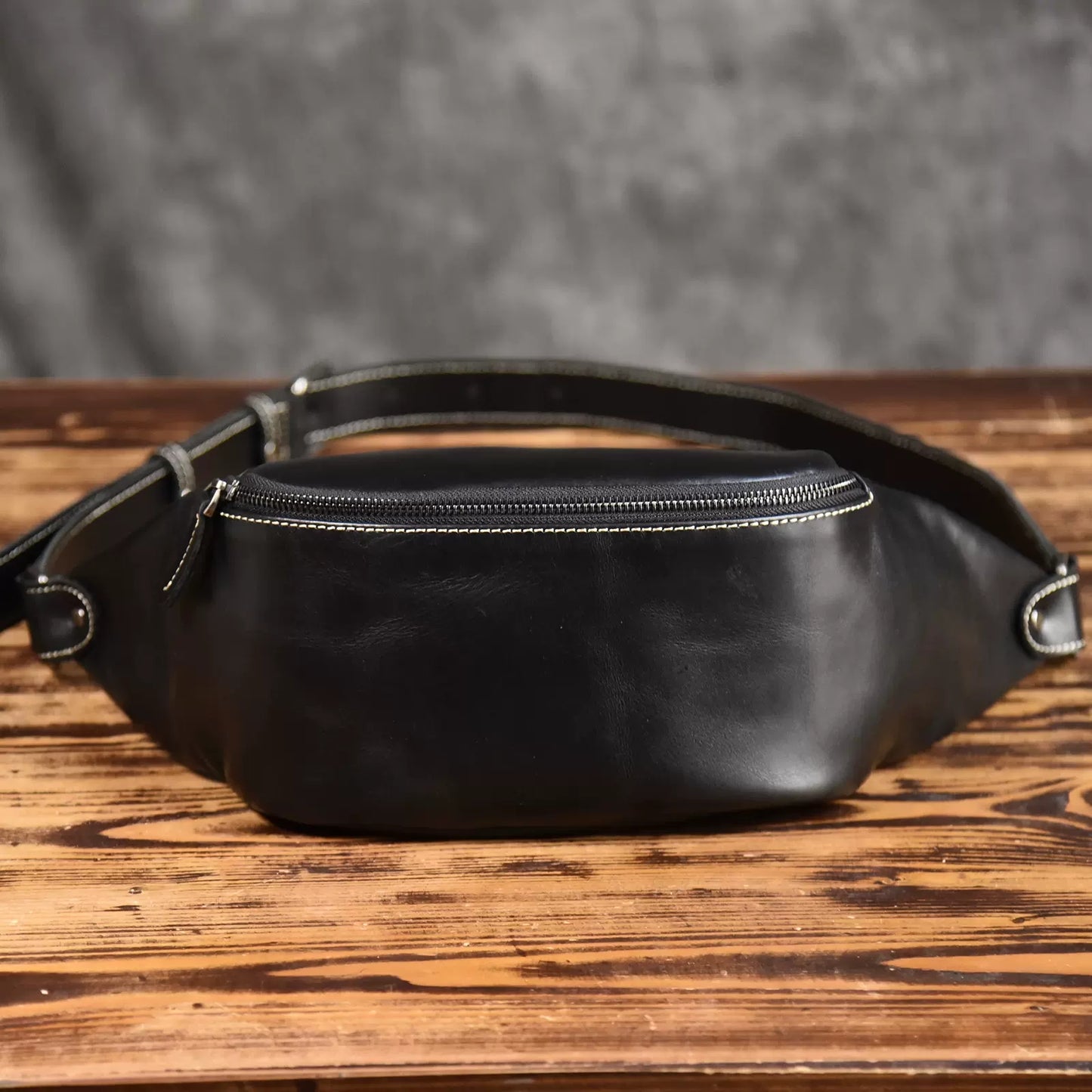 Li Ji | Original handmade leather | High quality cow leather multi-functional shoulder bag No. 56887