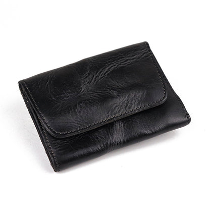 Li Ji | Original handmade leather | Vegetable tanned cowhide/accordion wallet/card holder SG133